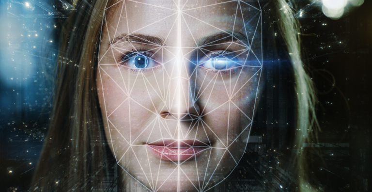facial recognition concept