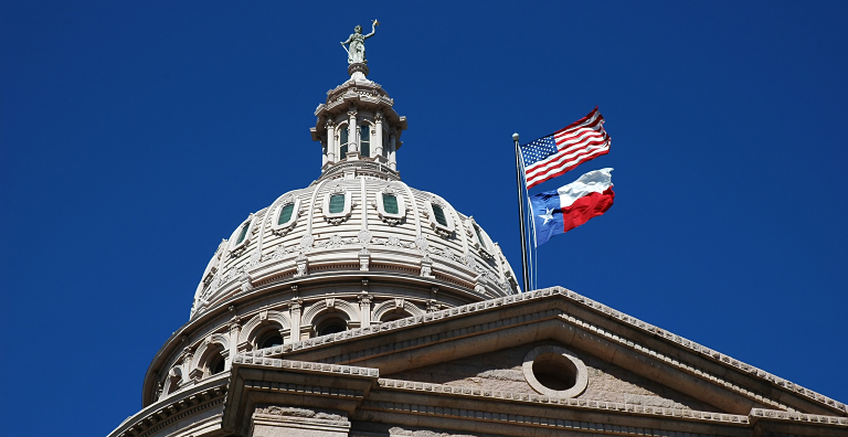 Capitol building in Austin, Texas